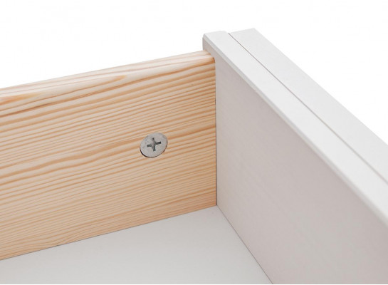 Wunnzëmmer Set Wandregal Kommode Sideboard Wunnwänn Vitrin Landhaus 4-deel. Nei