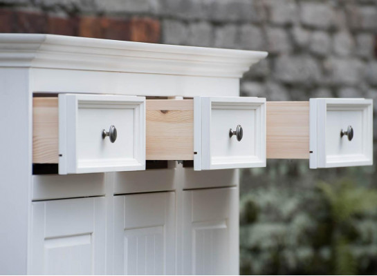 Anrichte Landhausstil Kommoden Sideboard Massivholz Miwwelen Bauerenuffant Kommode