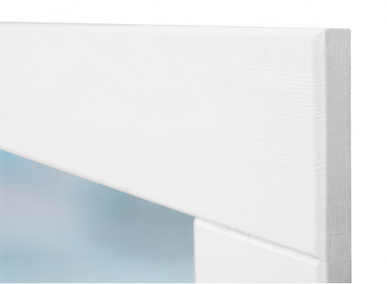 Rechteckegen Landhausspigel mat Holzrahmen Wandspigel XXL Holz Landhaus Nei