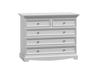 Landhaus Kommode Holz Armoire Héich Schaf Schief Sideboard Kommoden Miwwelen
