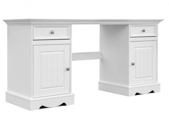 Sekretär Set Kolonial Stil Schreifdësch Schaf Regal Dësch Holz Dëscher Nei 3tlg