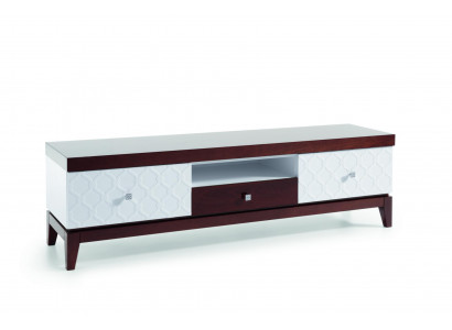 Klassesche Hochglanz RTV Schrank Sideboard TV Board Designer Mauer
