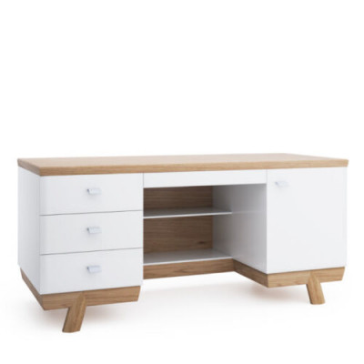 Moderne Schreifdësch Dësch Schreifdëscher Büro Office Chef Dëscher Holz Aspen