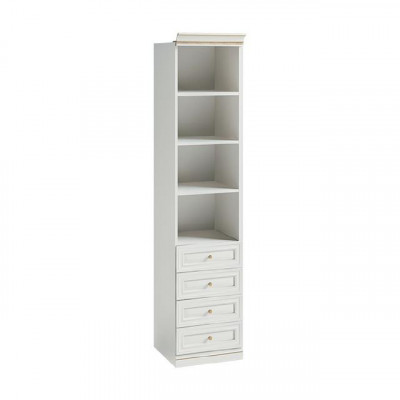 Element Modell V1D-13 fir Walk-in Kleederschaf Italienesch Miwwelen