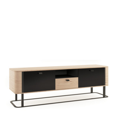 RTV Sideboard Fernsehschaf Schaf TV Dësch modernen Holzschaf