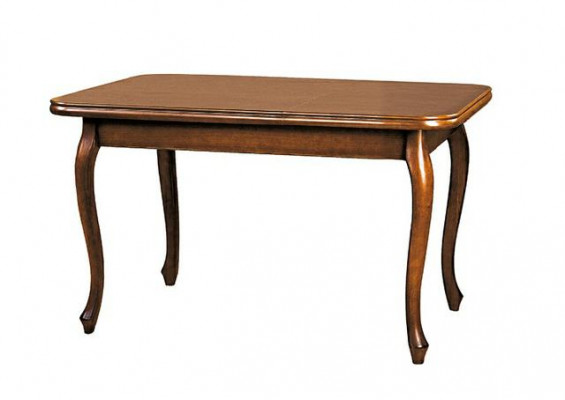 KLASSËSCH DËSCH IESSZËMMERDËSCH IESSZËMMER DËSCH RICHTEG HOLZ Italienesch Miwwelen - ZB-7