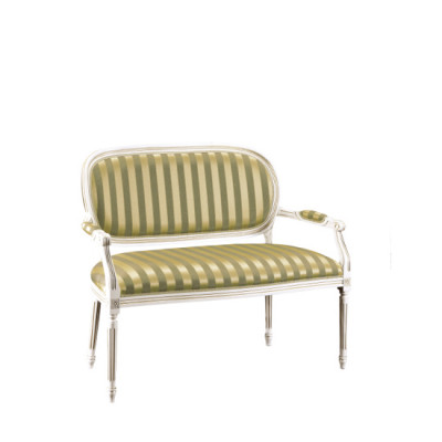Canapé 2 Plazen Modern Stil Miwwelen Canapé Plazen Moderne Canapé Couchen 121x51cm Nei