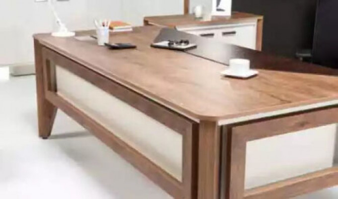 Luxus Schreifdësch Dësch Miwwelen Eckschreifdësch Dëscher Büro Miwwelen Holzdësch