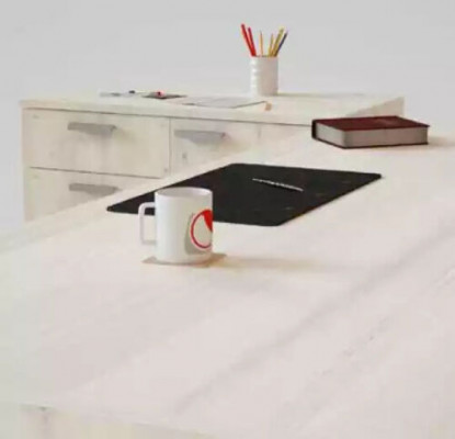 Luxuriéise Büro-Set am elegante modernen Stil aus héichwäertegem Holz