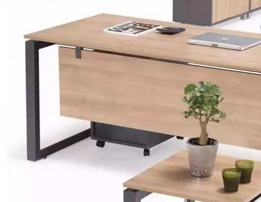Exklusiv Büro Miwwelen Eckschrëftschaf Kommoud Dësch 2x Akteschiefen