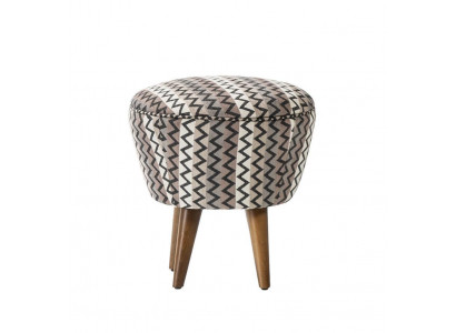 Polsterhocker Hocker Puff Fouss-Hocker Sëtz-Hocker Ottoman Stoff Gro Sëtz
