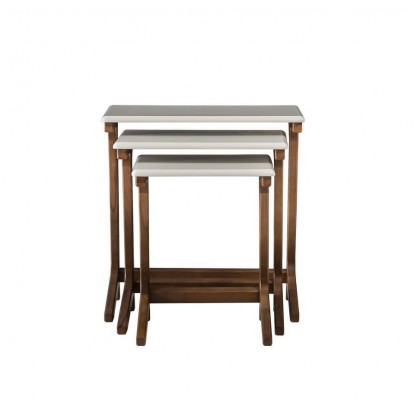 Modern Bäitëscht Gruppe Kaffisdësch Canapéisdësch Luxus Miwwel Set Nei