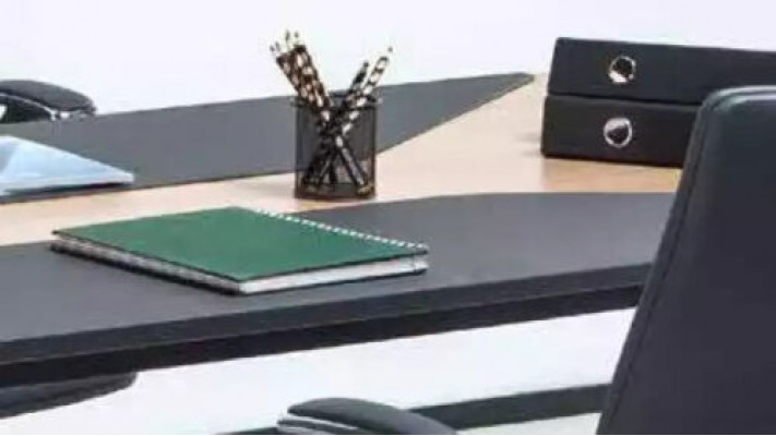 Konferenzdësch Büro Miwwel Ariichtung Büro Dësch 220x100 cm Konferenzdësch