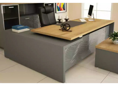 Modernen Büro-Schreifdësch - Héichwäerteg Büromiwwelen fir effizientes Schaffen