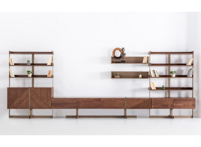 Modern Wunnwand Schieferschief Wunnzëmmer Miwwelen Holz Nei