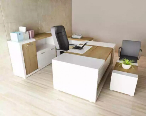 Réceptionsdësch Rezeption Dësch Miwwelen Tresen Praxis Kanzlei Büro Hotel