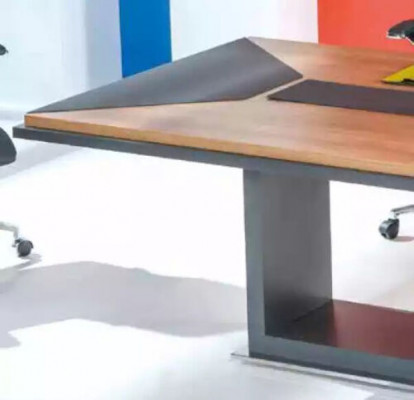 Komfortabel stilvollen Konferenztësch Schreifdësch Büro-Miwwelen Holz
