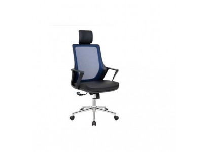 Fauteuil Kënschtlech Lieder Polster Dréiend Computer Still Miwwelen Büro Stull Chefstull