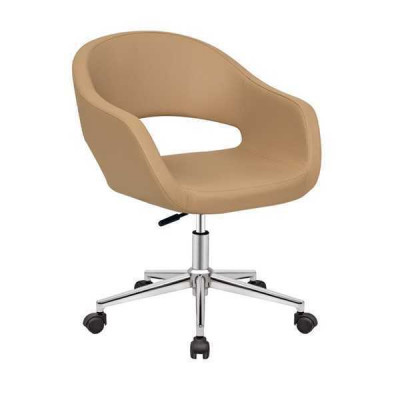 Héichwäertege moderne Büro-Stull Gaming-Stull Beige Büro-Stull Dréistull Nei
