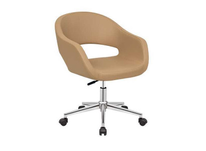 Héichwäertege moderne Büro-Stull Gaming-Stull Beige Büro-Stull Dréistull Nei