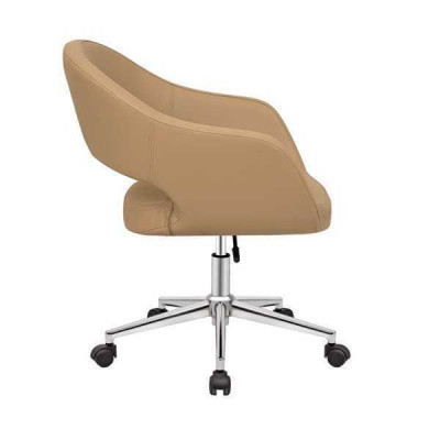 Héichwäertege moderne Büro-Stull Gaming-Stull Beige Büro-Stull Dréistull Nei