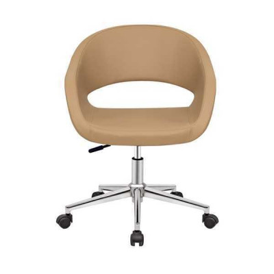 Héichwäertege moderne Büro-Stull Gaming-Stull Beige Büro-Stull Dréistull Nei