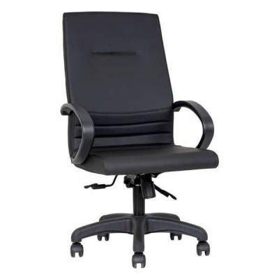 Stylos Bureau-Stull Schwaarz Schreifdëschstull Dréistull Büro-Miwwel Büro Sëtzmiwwel