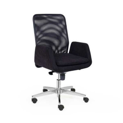 Fotell Textil Këssen Dréibar Computer Still Miwwelen Büro Stull Chefstill