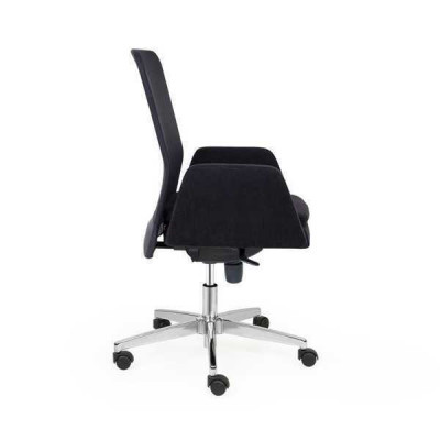 Fotell Textil Këssen Dréibar Computer Still Miwwelen Büro Stull Chefstill