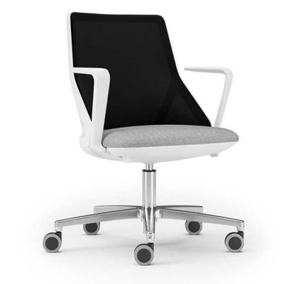 Luxus Stull Wäiss Büro Still Polstersessel Design Miwwelen Dréistull nei