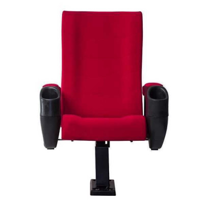 Moderne Sessel Sessel Sofa 1-Sëtzer fir Theater Kino Design Luxus Rout Textil
