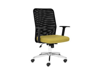 Fauteuil Textil Këssen Dréibar Computer Still Miwwelen Büro Stull Chefstill