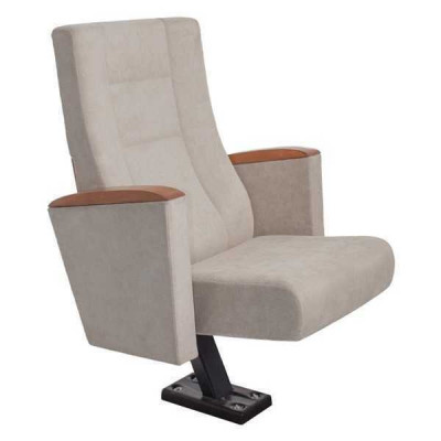 Kino Sëtz Theater Stull Fauteuil Gepolstert Still Fouss mat fester Befestigung