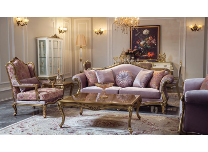 Sofa Garnitur 3+2+1 Dësch Sëtzgeleeënheet Polstersofa Wunnlandschaft Sofen