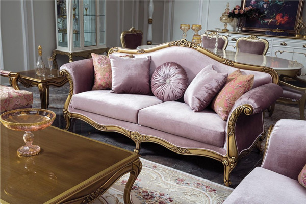 Sofa Garnitur 3+2+1 Dësch Sëtzgeleeënheet Polstersofa Wunnlandschaft Sofen
