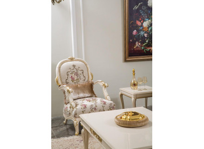 Sesselen 1-Sëtzer Sofaen Stoff Wunnzëmmer Textil Luxus Eensëtzer Eensëtzer