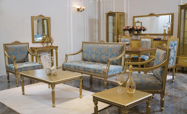 Couchtisch Niewentisch Wunnzëmmer Holz Dëscher Luxus Stil Dësch Nei