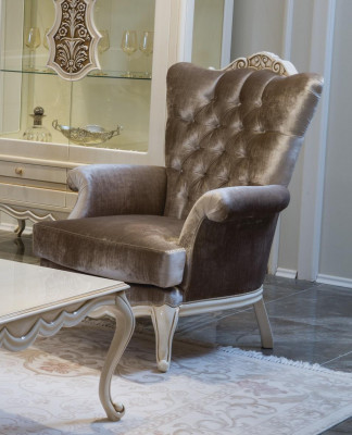 Luxus Design Fotell klasseschen Trounfotell Wunnzëmmer chesterfield Neit