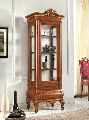 Vitrinn Glasschaf Holz Schief Wonnersall Vitrinnen Italienesch Luxus Miwwelen