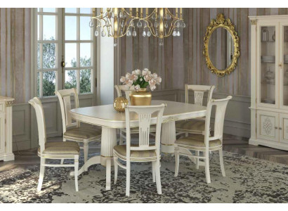 Stull Set Still Polster Garnitur Kichen Wunnzëmmer Iesszëmmer Set Designer 6x