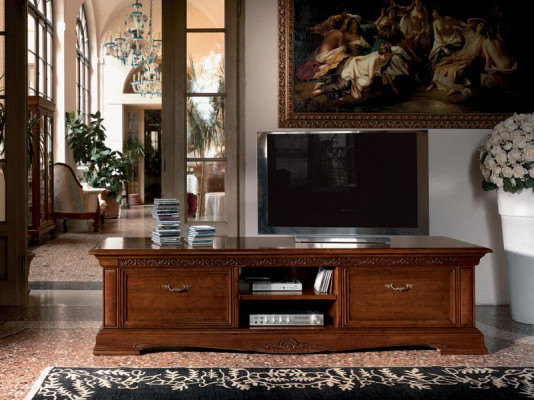 Design Kommode Anrichte Side Low Board Schaf Stotzem RTL Regal Luxus Holz Nei