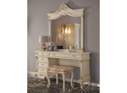 Hocker Designer Luxus Barock Rokoko Polster Bank Sëtz Sëtz Relax Antik