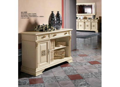 Italienesch Design Miwwelen Antik - Holz Bar Anrichte Schaf Kommode