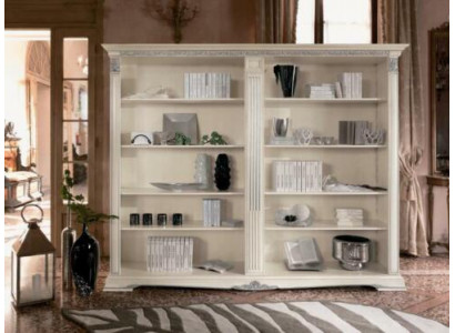 Büro Bicherregal Akteschaf Luxus Miwwel Stil Antik Schaf Barock Massivholz