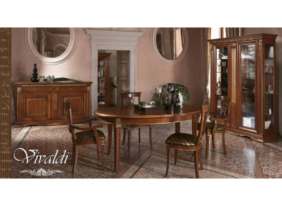 Iessdësch Grupp Iesszëmmer Wunnzëmmer Holz Barock Rokoko Italien Möbler