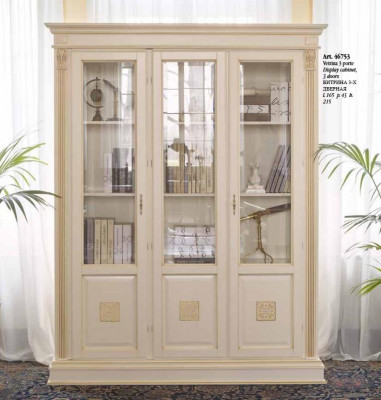 Büro Bibliothéik Dossier Schaf Luxus Miwwel Stil Schaf Vitrinen Ariichtung