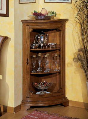Wunnzëmmermiwwele Glasschaf Vitrine Holz Vitrinnen Glas Schaf Schief Regaler