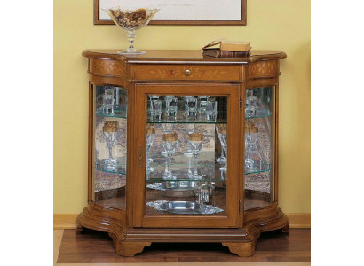 Bar Schaf Schief Anrichte Vitrin Glasschaf Vitrinen Italienesch Miwwelen