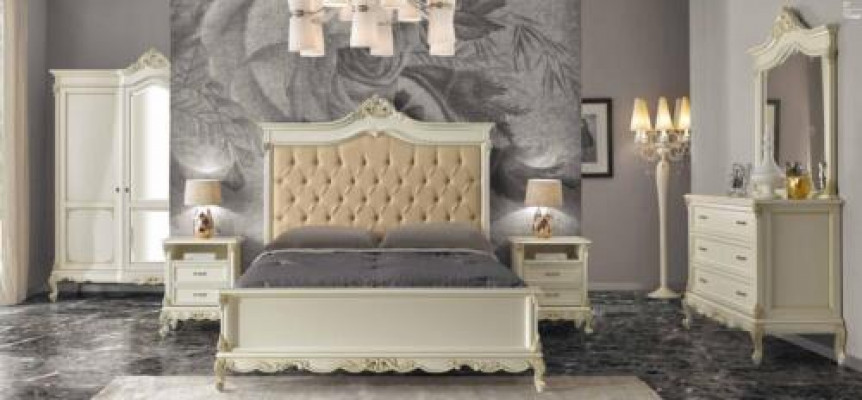 Bett Chesterfield Design Luxus Hotel Better Massivholz 180x200 Schlofzëmmer Italienesch Miwwelen