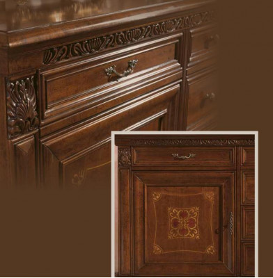 Barock Rokoko Buffet Kommode Luxus Kommoden Antik Stil Echt Massivholz Nei xxl grouss
